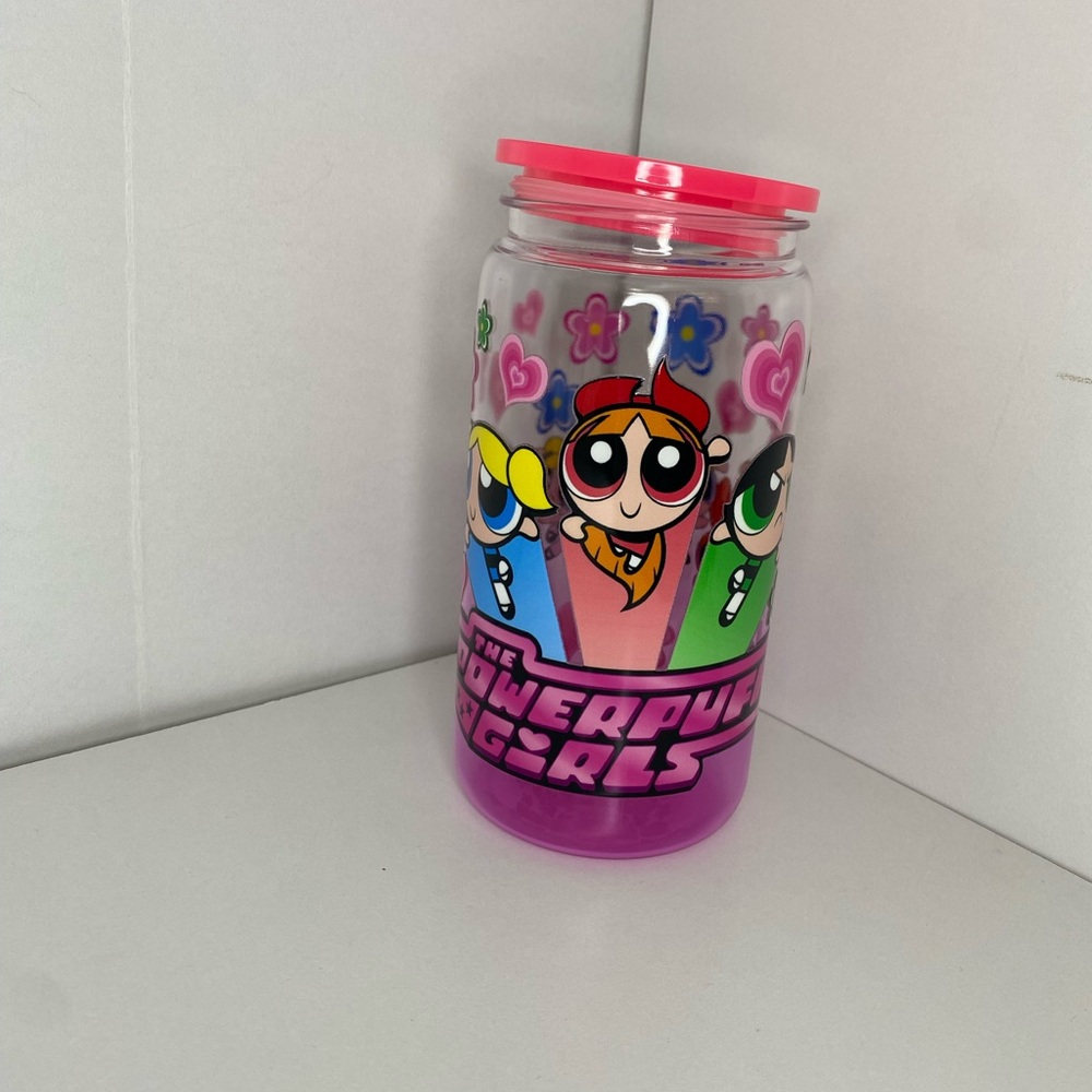 Powerpuff Girls Pink and Purple Jar